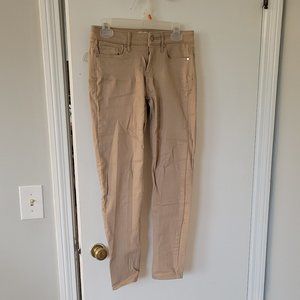 Calvin Klein stretch beige skinny jeans